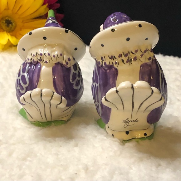 Blue Sky Flat Footed Booby Toucan Salt & Pepper Shakers By Lynda Corneille - Picture 7 of 13